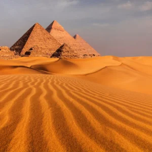 Cairo : Pharaohs & Pyramids day tour by ( plane )